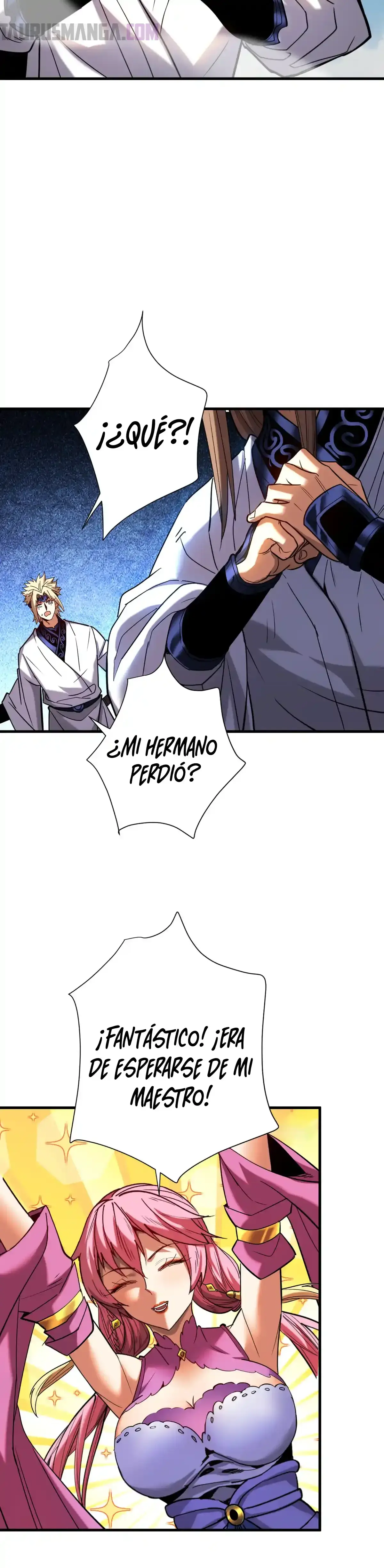 Mientras mis discípulas se matan, yo me relajo! > Capitulo 144 > Page 91